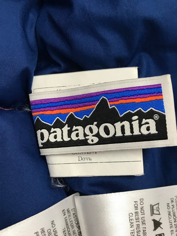 【中古品】【キッズ】 patagonia パタゴニア BABY HI-LOFT DOWN SWEATER HOODY 60491FA15 ベビー ハイロフト ダウンセーター フーディ 173-260105-rt-20-tag サイズ：6～12M カラー：レッド 万代Net店