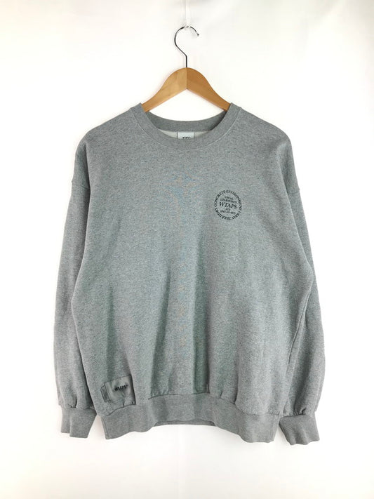 【中古品】【メンズ】 23AW INGREDIENTS SWEATER COTTON 232ATDT-CPM02S コットン クルーネック スウェット トップス 142-251226-rt-13-tag サイズ：2 カラー：グレー 万代Net店