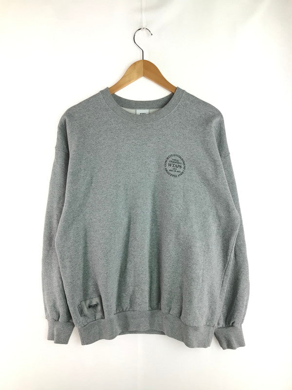 【中古品】【メンズ】 23AW INGREDIENTS SWEATER COTTON 232ATDT-CPM02S コットン クルーネック スウェット トップス 142-251226-rt-13-tag サイズ：2 カラー：グレー 万代Net店