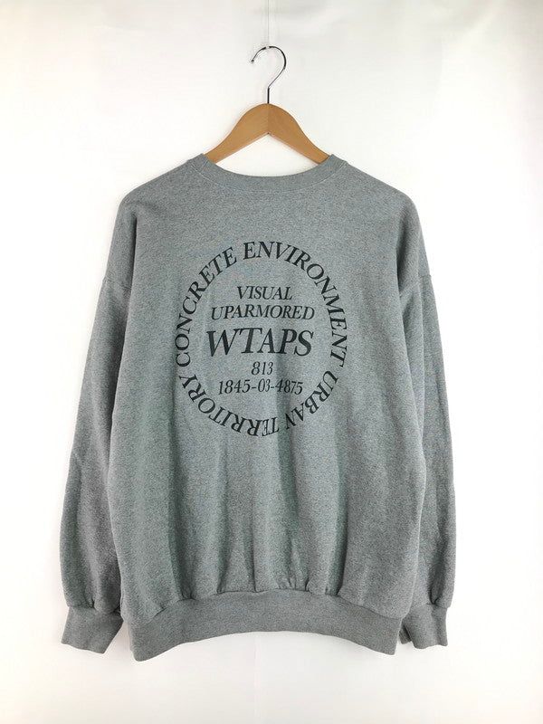 【中古品】【メンズ】 23AW INGREDIENTS SWEATER COTTON 232ATDT-CPM02S コットン クルーネック スウェット トップス 142-251226-rt-13-tag サイズ：2 カラー：グレー 万代Net店