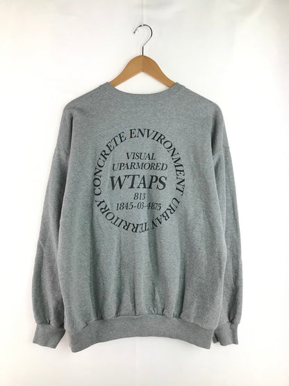 【中古品】【メンズ】 23AW INGREDIENTS SWEATER COTTON 232ATDT-CPM02S コットン クルーネック スウェット トップス 142-251226-rt-13-tag サイズ：2 カラー：グレー 万代Net店