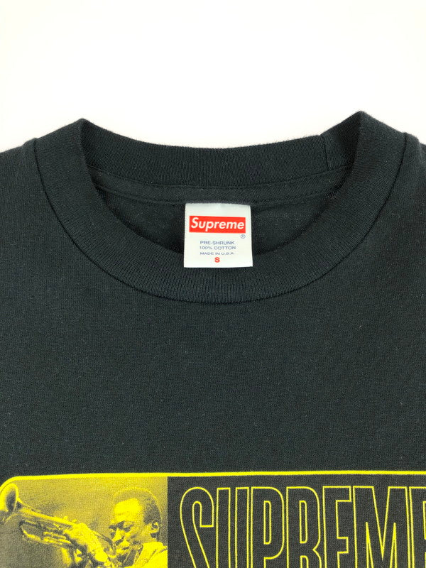 【中古品】【メンズ】 Supreme シュプリーム 21SS MILES DAVIS TEE マイルス デイビス Tシャツ トップス 149-251228-rt-04-tag サイズ：S カラー：ブラック 万代Net店
