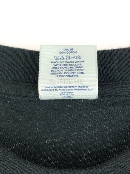 【中古品】【メンズ】 Supreme シュプリーム 21SS MILES DAVIS TEE マイルス デイビス Tシャツ トップス 149-251228-rt-04-tag サイズ：S カラー：ブラック 万代Net店