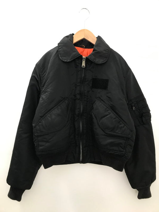 【中古品】【メンズ】 CORINTH MFG コリンス マニファクチュア 80～90’s MA-2 FLIGHT　JACKET エムエー2 フライトジャケット アウター 146-251227-rt-06-tag サイズ：M カラー：ブラック 万代Net店