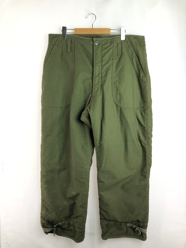 【現状渡し品】【メンズ】 U.S.NAVY アメリカ海軍 A-2 DECK TROUSERS 8415-01-013-4836 77年 エーツー デッキ トラウザース ボトムス 157-251226-rt-02-tag サイズ：L カラー：カーキ 万代Net店