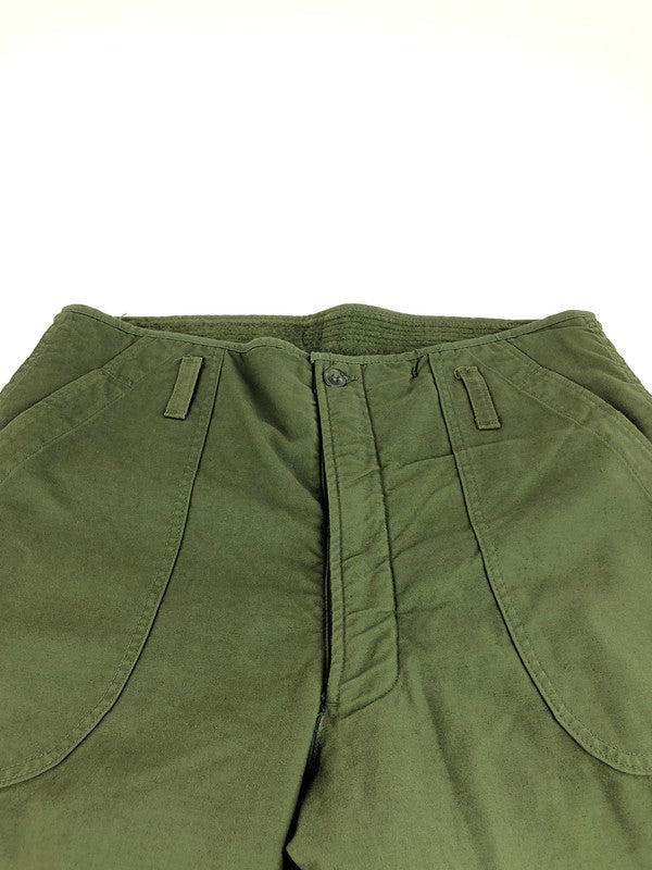 【現状渡し品】【メンズ】 U.S.NAVY アメリカ海軍 A-2 DECK TROUSERS 8415-01-013-4836 77年 エーツー デッキ トラウザース ボトムス 157-251226-rt-02-tag サイズ：L カラー：カーキ 万代Net店