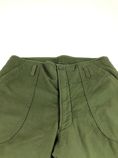 【現状渡し品】【メンズ】 U.S.NAVY アメリカ海軍 A-2 DECK TROUSERS 8415-01-013-4836 77年 エーツー デッキ トラウザース ボトムス 157-251226-rt-02-tag サイズ：L カラー：カーキ 万代Net店