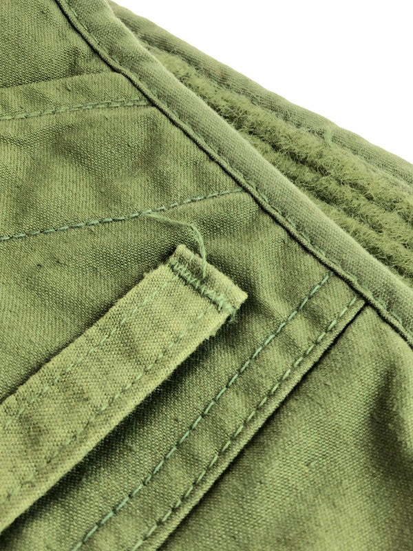 【現状渡し品】【メンズ】 U.S.NAVY アメリカ海軍 A-2 DECK TROUSERS 8415-01-013-4836 77年 エーツー デッキ トラウザース ボトムス 157-251226-rt-02-tag サイズ：L カラー：カーキ 万代Net店