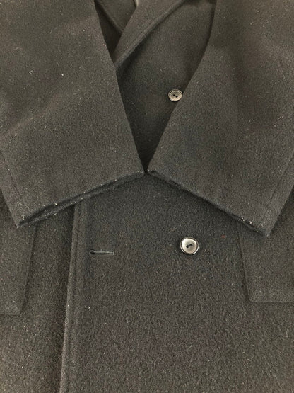 【中古品】【メンズ】 80'S-90'S WOOL COAT 80年代-90年代 ウールコート アウター 140-251227-na-18-tag サイズ：表記サイズなし　下記参照 カラー：ブラック 万代Net店