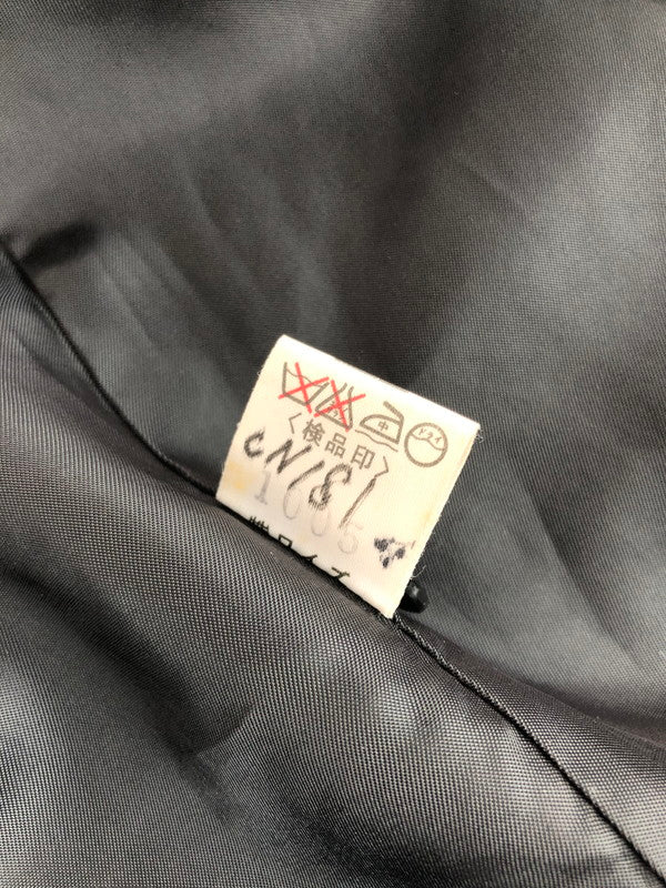 【中古品】【メンズ】 80'S-90'S WOOL COAT 80年代-90年代 ウールコート アウター 140-251227-na-18-tag サイズ：表記サイズなし　下記参照 カラー：ブラック 万代Net店