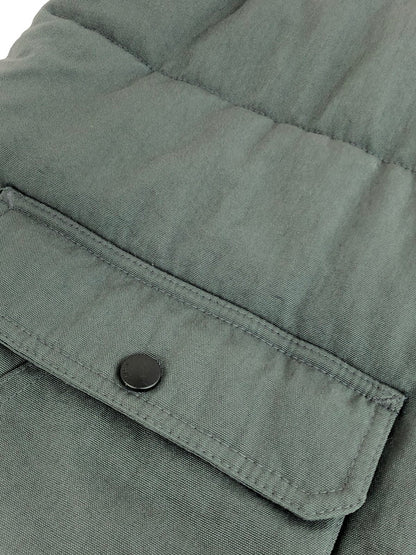 【中古品】【メンズ】 90~00's ALL-DUTY PADDED VEST オール デューティー 中綿ベスト ユーロ企画 トップス 146-251226-rt-01-tag サイズ：XL カラー：グレー系 万代Net店