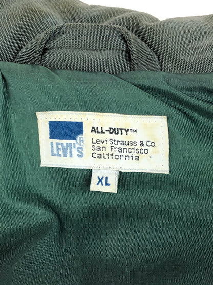 【中古品】【メンズ】 90~00's ALL-DUTY PADDED VEST オール デューティー 中綿ベスト ユーロ企画 トップス 146-251226-rt-01-tag サイズ：XL カラー：グレー系 万代Net店