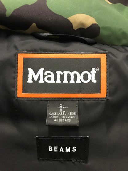 【中古品】【メンズ】 × BEAMS ビームス 23AW MAMMOTH DOWN SHORT PARKA TSFMD209BM マンモス ダウン ショート パーカー アウター 144-251227-rt-10-tag サイズ：XL カラー：カーキ系 万代Net店
