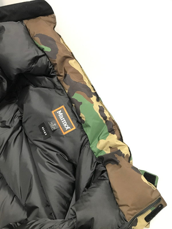 【中古品】【メンズ】 × BEAMS ビームス 23AW MAMMOTH DOWN SHORT PARKA TSFMD209BM マンモス ダウン ショート パーカー アウター 144-251227-rt-10-tag サイズ：XL カラー：カーキ系 万代Net店