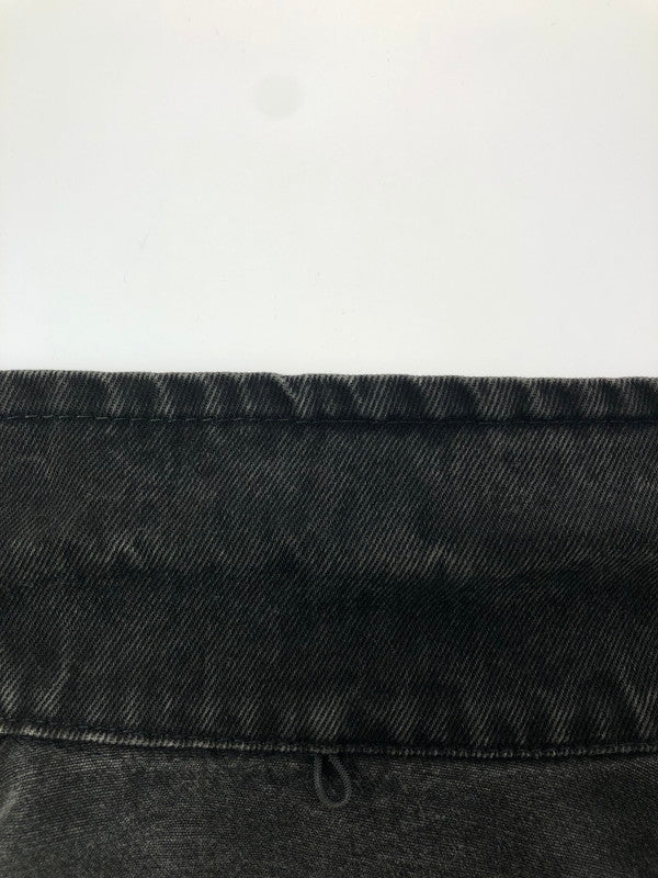 【現状渡し品】【メンズ】 INTERNATIONAL DENIM インターナショナル デニム DENIM STADIUM JACKET カナダ製 デニム スタジアム ジャケット あアウター 146-260505-rt-20-tag サイズ：S カラー：ブラック/パープル 万代Net店