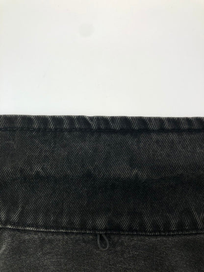 【現状渡し品】【メンズ】 INTERNATIONAL DENIM インターナショナル デニム DENIM STADIUM JACKET カナダ製 デニム スタジアム ジャケット あアウター 146-260505-rt-20-tag サイズ：S カラー：ブラック/パープル 万代Net店