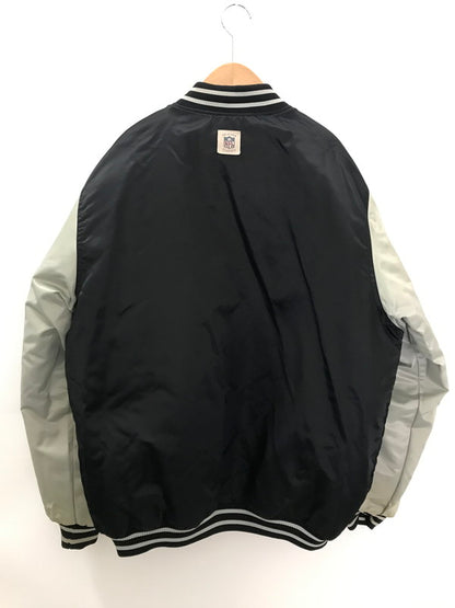 【中古品】【メンズ】 × NFL RAIDERS レイダース REVERSIBLE JACKET リバーシブル ジャケット アウター 146-251227-rt-09-tag サイズ：不明 カラー：ブラック/グレー 万代Net店