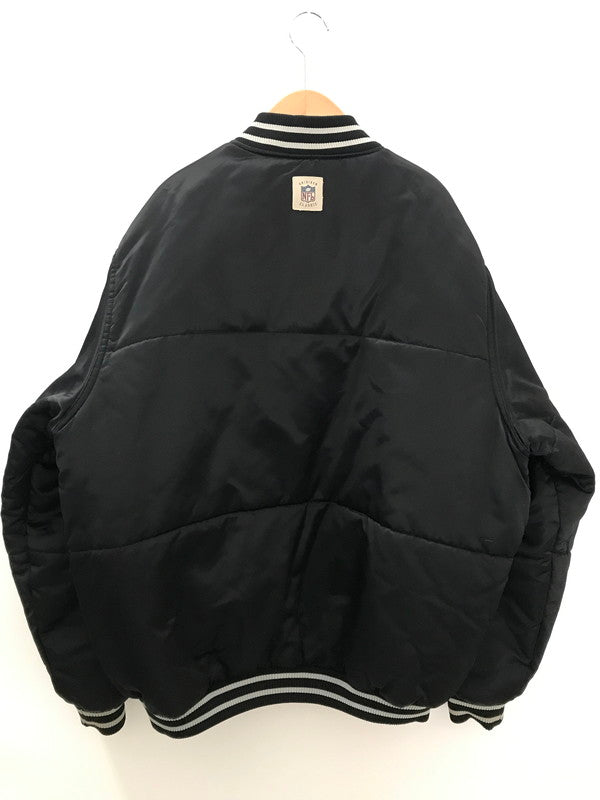 【中古品】【メンズ】 × NFL RAIDERS レイダース REVERSIBLE JACKET リバーシブル ジャケット アウター 146-251227-rt-09-tag サイズ：不明 カラー：ブラック/グレー 万代Net店