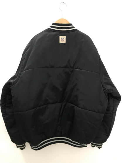 【中古品】【メンズ】 × NFL RAIDERS レイダース REVERSIBLE JACKET リバーシブル ジャケット アウター 146-251227-rt-09-tag サイズ：不明 カラー：ブラック/グレー 万代Net店