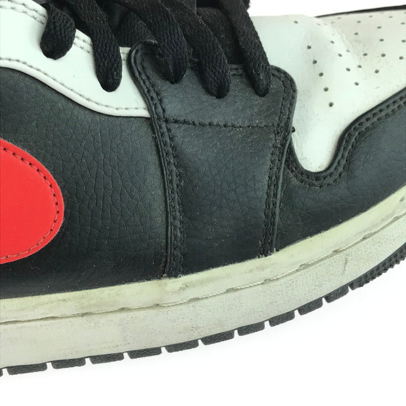 【中古品】【メンズ】 AIR JORDAN 1 MID 554724-075 エアジョーダン 1 ミッド スニーカー 靴 160-260106-na-01-tag サイズ：27.5cm US 9.5 カラー：BLACK/CHILE RED-WHITE 万代Net店