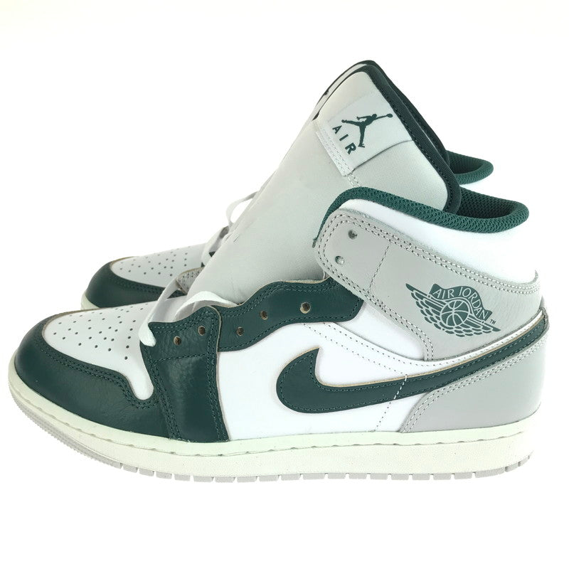 【中古美品】【メンズ】 NIKE ナイキ AIR JORDAN 1 MID SE FQ7720-103 エアジョーダン 1 ミッド スニーカー 靴 160-260106-na-02-tag サイズ：27.5cm US 9.5 カラー：WHITE/OXIDIZED GREEN-SAIL 万代Net店