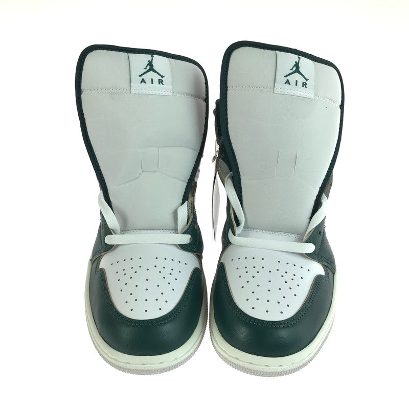 【中古美品】【メンズ】 NIKE ナイキ AIR JORDAN 1 MID SE FQ7720-103 エアジョーダン 1 ミッド スニーカー 靴 160-260106-na-02-tag サイズ：27.5cm US 9.5 カラー：WHITE/OXIDIZED GREEN-SAIL 万代Net店