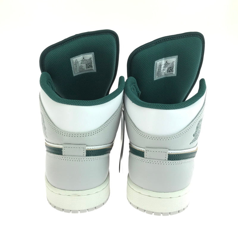 【中古美品】【メンズ】 NIKE ナイキ AIR JORDAN 1 MID SE FQ7720-103 エアジョーダン 1 ミッド スニーカー 靴 160-260106-na-02-tag サイズ：27.5cm US 9.5 カラー：WHITE/OXIDIZED GREEN-SAIL 万代Net店