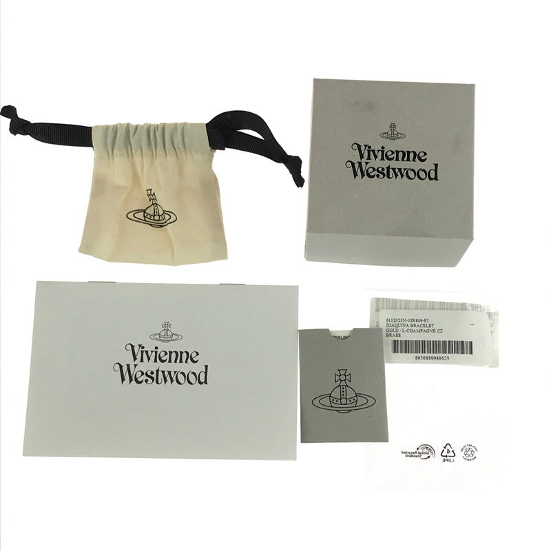 【中古美品】【メンズ】 Vivienne Westwood ヴィヴィアンウエストウッド ORB BRACELET GOLD 12-50-942279 オーブ ブレスレット アクセサリー 182-251231-rt-15-tag カラー：ゴールド 万代Net店