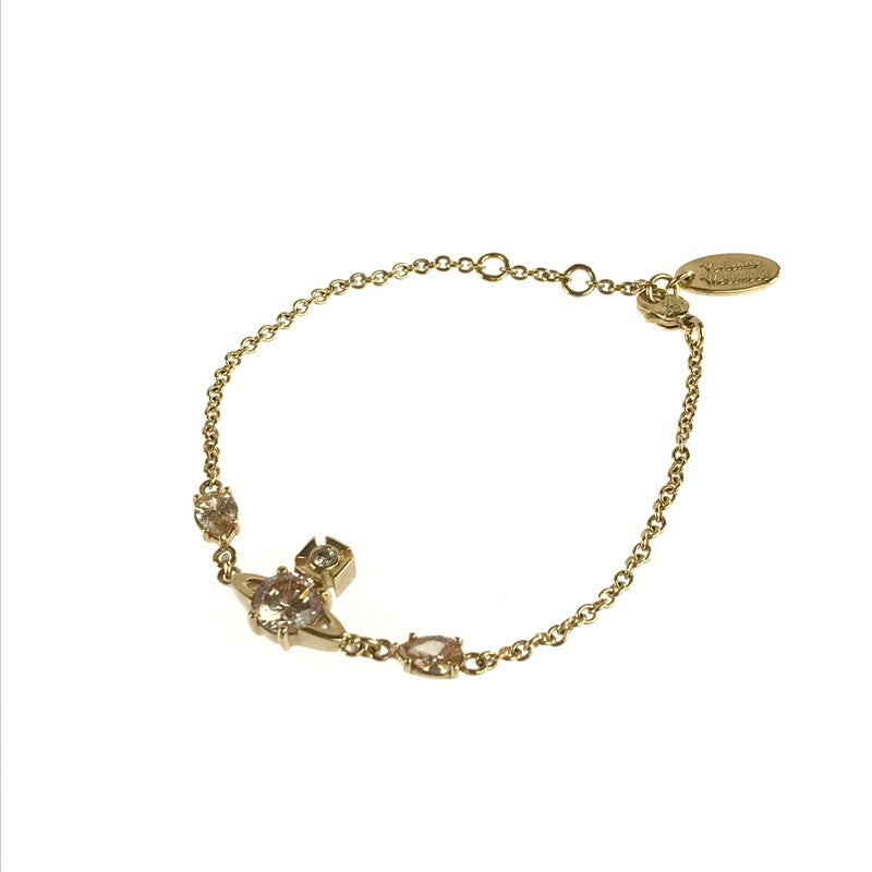 【中古美品】【メンズ】 Vivienne Westwood ヴィヴィアンウエストウッド ORB BRACELET GOLD 12-50-942279 オーブ ブレスレット アクセサリー 182-251231-rt-15-tag カラー：ゴールド 万代Net店