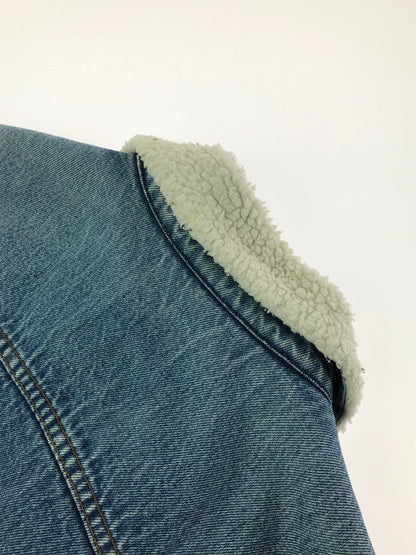 【中古品】【メンズ】 LEVI'S リーバイス BOA DENIM JACKET 70608-0217 ボア デニム ジャケット ライトアウター 146-260820-rt-20-tag サイズ：46 カラー：インディゴ 万代Net店