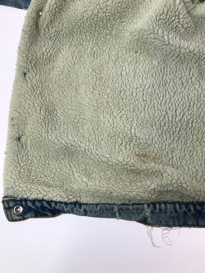 【中古品】【メンズ】 LEVI'S リーバイス BOA DENIM JACKET 70608-0217 ボア デニム ジャケット ライトアウター 146-260820-rt-20-tag サイズ：46 カラー：インディゴ 万代Net店