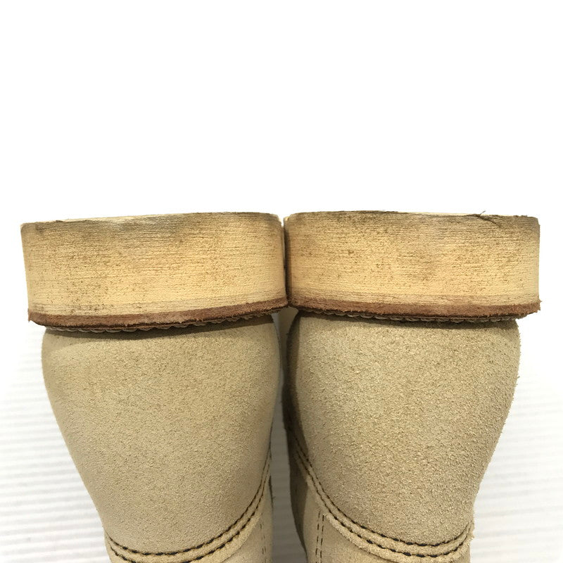 【中古品】【レディース】 9-INCH PECOS 8168 9インチ ぺコス ブーツ 靴 164-251230-na-13-tag サイズ：US 5 カラー：ベージュ系 万代Net店
