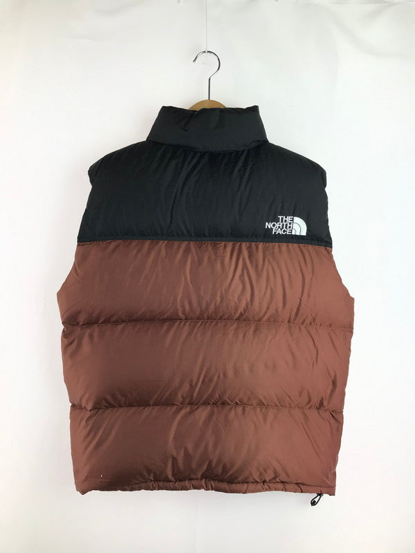 【中古品】【メンズ】 NUPTSE VEST ND92338 ヌプシベスト ダウンベスト アウター 144-251227-na-08-tag サイズ：L カラー：ブラック/ブラウン 万代Net店