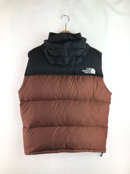 【中古品】【メンズ】 NUPTSE VEST ND92338 ヌプシベスト ダウンベスト アウター 144-251227-na-08-tag サイズ：L カラー：ブラック/ブラウン 万代Net店