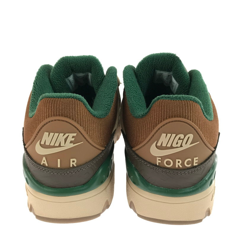 【中古品】【メンズ】 × NIGO® ニゴー AIR FORCE 3 LOW SP HQ0260-201 エアフォース 3 ロー スニーカー 靴 160-260106-na-06-tag サイズ：27cm US 9 カラー：BAROQUE BROWN/FIR-HEMP-PECAN 万代Net店
