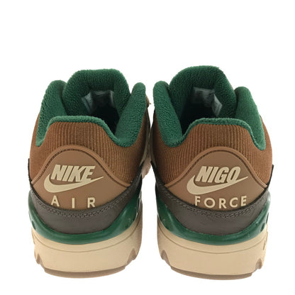 【中古品】【メンズ】 × NIGO® ニゴー AIR FORCE 3 LOW SP HQ0260-201 エアフォース 3 ロー スニーカー 靴 160-260106-na-06-tag サイズ：27cm US 9 カラー：BAROQUE BROWN/FIR-HEMP-PECAN 万代Net店