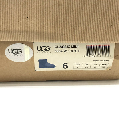 【中古品】【レディース】 CLASSIC MINI BOOTS N5854 クラシック ミニ ブーツ ムートンブーツ 靴 167-251230-na-12-tag サイズ：23cm US 6 カラー：グレー 万代Net店