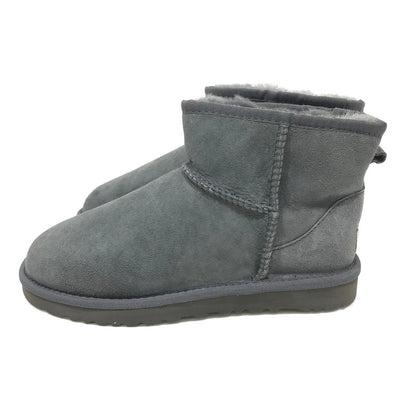 【中古品】【レディース】 CLASSIC MINI BOOTS N5854 クラシック ミニ ブーツ ムートンブーツ 靴 167-251230-na-12-tag サイズ：23cm US 6 カラー：グレー 万代Net店