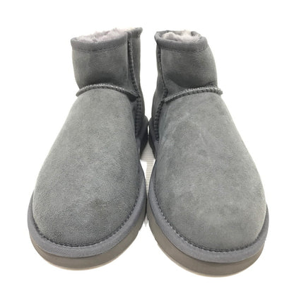 【中古品】【レディース】 CLASSIC MINI BOOTS N5854 クラシック ミニ ブーツ ムートンブーツ 靴 167-251230-na-12-tag サイズ：23cm US 6 カラー：グレー 万代Net店