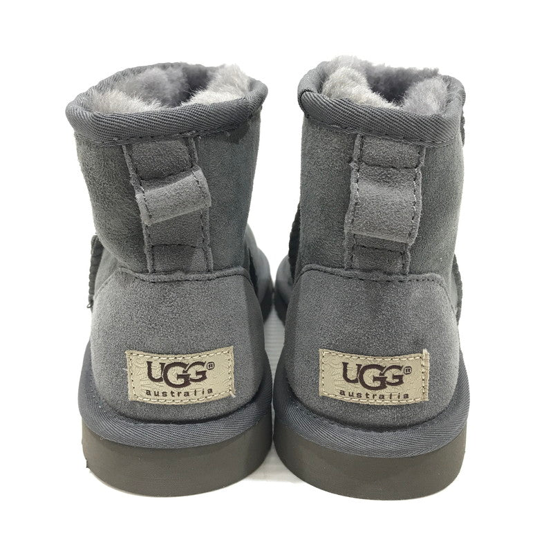 【中古品】【レディース】 CLASSIC MINI BOOTS N5854 クラシック ミニ ブーツ ムートンブーツ 靴 167-251230-na-12-tag サイズ：23cm US 6 カラー：グレー 万代Net店