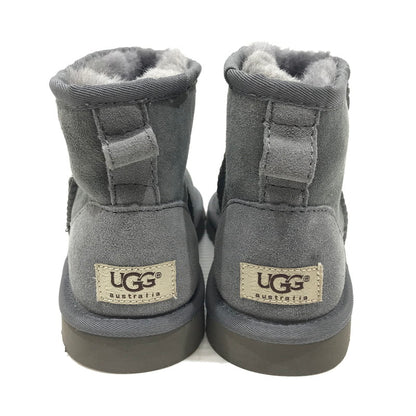 【中古品】【レディース】 CLASSIC MINI BOOTS N5854 クラシック ミニ ブーツ ムートンブーツ 靴 167-251230-na-12-tag サイズ：23cm US 6 カラー：グレー 万代Net店