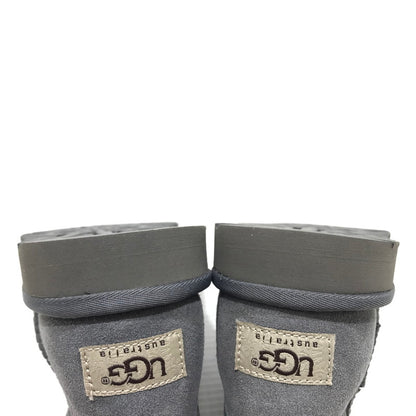 【中古品】【レディース】 CLASSIC MINI BOOTS N5854 クラシック ミニ ブーツ ムートンブーツ 靴 167-251230-na-12-tag サイズ：23cm US 6 カラー：グレー 万代Net店