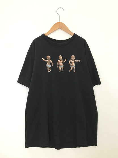 【中古品】【メンズ】 WILD OATS ワイルド オーツ 90'S DANCING BABY T-SHIRT 90年代 ダンシング ベイビー Tシャツ 半袖Tシャツ 146-251227-na-02-tag サイズ：XL カラー：ブラック 万代Net店