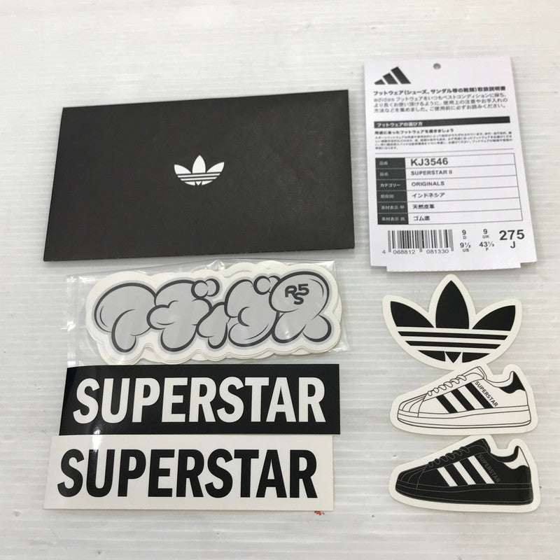 【中古品】【メンズ】 SUPERSTAR 2 MESA KJ3546 スーパースター2 スニーカー 靴 161-260111-rt-19-tag サイズ：27.5cm US9 1/2 カラー：ブラウン系 万代Net店