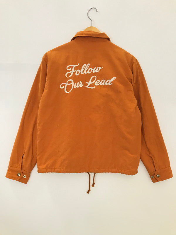 【中古品】【メンズ】 NYLON WORK JACKET ナイロン ワーク ジャケット アウター 142-260105-rt-17-tag サイズ：M カラー：オレンジ 万代Net店