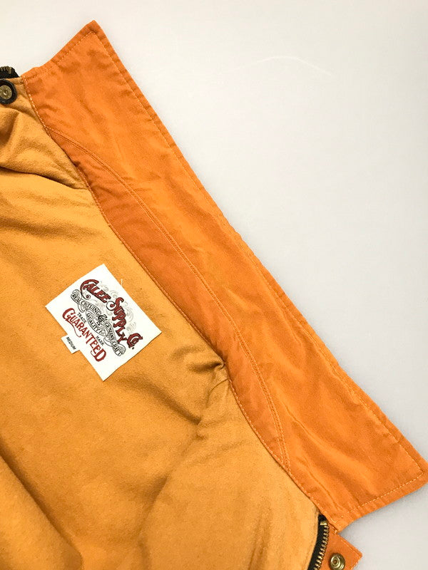 【中古品】【メンズ】 NYLON WORK JACKET ナイロン ワーク ジャケット アウター 142-260105-rt-17-tag サイズ：M カラー：オレンジ 万代Net店