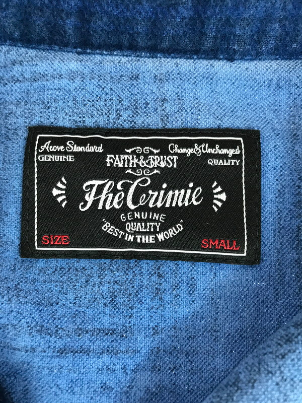 【中古品】【メンズ】 FLANNEL SHIRT フランネル シャツ チェックシャツ 長袖シャツ 142-260108-na-27-tag サイズ：S カラー：ブルー 万代Net店