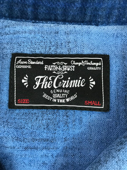 【中古品】【メンズ】 FLANNEL SHIRT フランネル シャツ チェックシャツ 長袖シャツ 142-260108-na-27-tag サイズ：S カラー：ブルー 万代Net店
