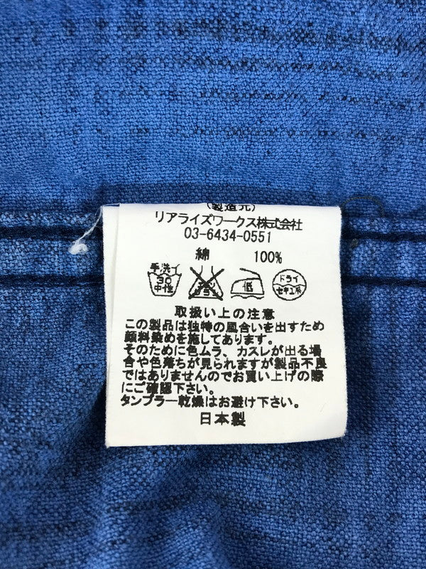 【中古品】【メンズ】 FLANNEL SHIRT フランネル シャツ チェックシャツ 長袖シャツ 142-260108-na-27-tag サイズ：S カラー：ブルー 万代Net店