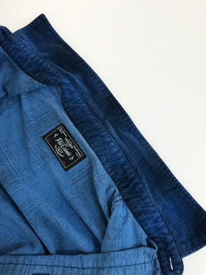 【中古品】【メンズ】 FLANNEL SHIRT フランネル シャツ チェックシャツ 長袖シャツ 142-260108-na-27-tag サイズ：S カラー：ブルー 万代Net店